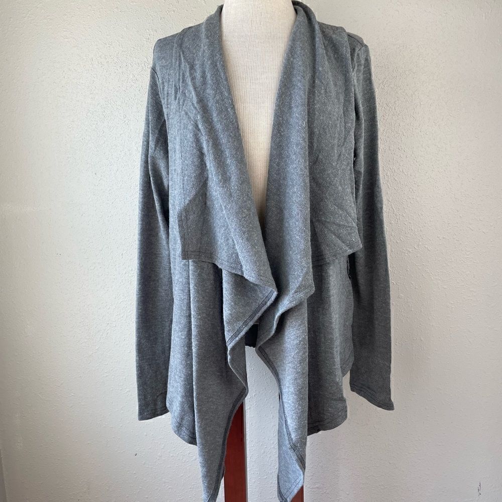 NWT Mystree Gray Cardigan Size L